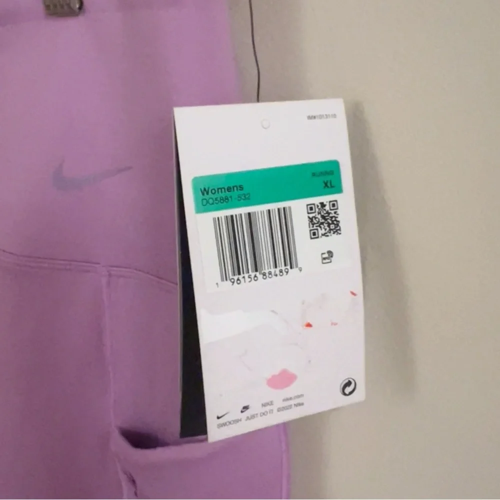 Nike Go Dri-Fit Firm High Waisted Cropped Leggings Women’s XL DQ5881-532 NEW
